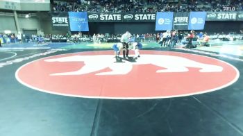 Boys 3A 106 lbs 3rd Place Match - Maddox Taft, Mt. Spokane vs Juan Mateo, Gig Harbor