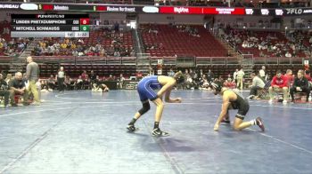 2A-120 lbs 3rd Place Match - Mitchell Schmauss, Crestwood, Cresco vs Linden Phetxoumphone, Clarion-Goldfield-Dows