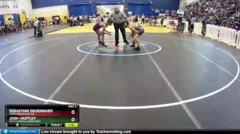 106 lbs Semifinal - Sebastian Degennaro, Team Barracuda WC vs Josh Hartley, Palm Harbor Hurricanes