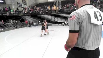 105 lbs Champ. Round 1 - Ivory Cazier, Mountain View vs Maisey Blaser, Wasatch