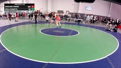 140 lbs Champ. Round 3 - Caroline Owens, Missouri vs Viola Pianetto, Izzy Style Wrestling