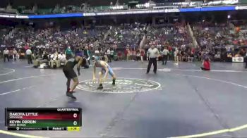 3 lbs Quarterfinal - Kevin Obrein, West Rowan vs Dakota Little, Westover
