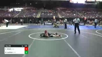 70 lbs Round Of 16 - Zak Wood, Sandpoint Legacy Wrestling Club vs Dominic Luchico, Ford Dyansty WC