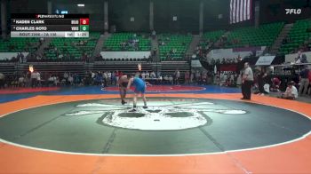 7A 138 lbs 3rd Place Match - Charles Noto, Vestavia Hills vs Kaden Clark, Bob Jones