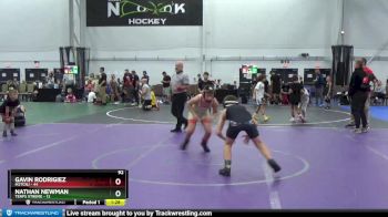 92 lbs Round 5 (10 Team) - Nathan Newman, Terps Xtreme vs Gavin Rodrigiez, M2TCNJ