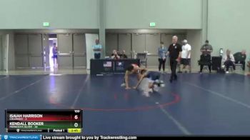 100 lbs Placement Matches (8 Team) - Isaiah Harrison, Colorado vs Kendall Booker, Minnesota Silver