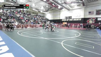 120 lbs Champ. Round 3 - Kherington Mendes, Mayfair vs Angelica Rivera, Cajon
