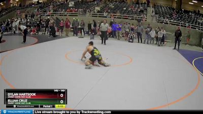 149 lbs Cons. Semi - Elijah Cruz, Sweet Home Mat Club vs Dylan Hartsook, Sweet Home Mat Club