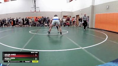 132 lbs Cons. Round 2 - Adler Ames, Willard vs Noah Keen, Cambridge