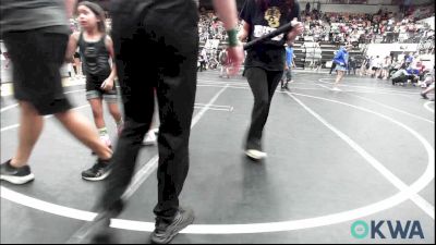 105-108 lbs Rr Rnd 2 - Hannah Fincher, Lexington Wrestling Club vs Remi Stumblingbear, Darko Valley Wolf Pack