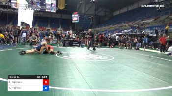 120 lbs Rnd Of 64 - Andrew Garcia, Michigan vs Kolby Heinz, Wisconsin