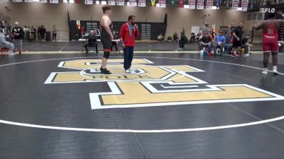 285 lbs Cons. Semis - Nathaniel Sleh, Iron Rams Wrestling Club vs Dominic Holder, Iowa