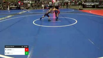 58 lbs Consolation - Braxton Jones, Collinsville Cardinals vs Brodie Hill, Pomona Elite