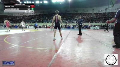 143 lbs Round Of 64 - Mikeal Lee, Team Tulsa Wrestling Club vs Malachi Belcher, Sand Springs Jr High