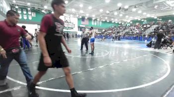 120 lbs Champ. Round 2 - Isaiah Flores, Alta Loma vs Alexander Duarte, Serrano