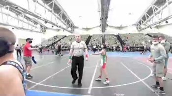 77 lbs Consi Of 4 - Colton Justynski, Bitetto Trained Wrestling vs Gavin Young, Rhino Wrestling