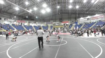 58 lbs 5th Place - Aiyana Cortez, U-Town Hammers vs Colette Hollabaugh, Mountain Grapplers WC