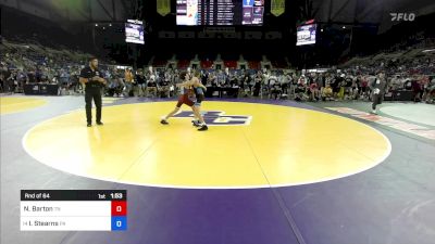 106 lbs Rnd Of 64 - Nolan Barton, TN vs Ian Stearns, PA