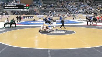 138 lbs Cons. Round 3 - Eithan Cassell, Fort Campbell vs Brock Fernandez, St. Xavier