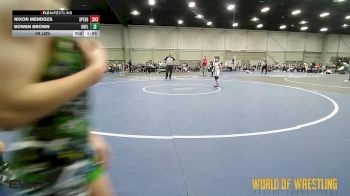 52 lbs Rr Rnd 2 - Philip Espinosa, Team Speed vs Harper Harris, Shelton Wrestling Academy 9U