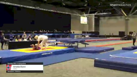 Amelia Glynn - Double Mini Trampoline, CAVU - 2021 USA Gymnastics Championships