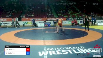 92kg 5th Place Match - Connor Bren, Dinos WC vs Landon Mudjar, Edmonton WC