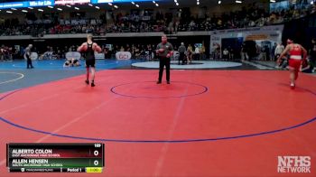 189 lbs Cons. Semi - Allen Hensen, South Anchorage High School vs Alberto Colon, East Anchorage High School