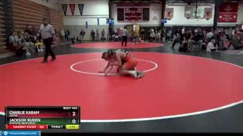 132 lbs Cons. Round 1 - Charlie Karam, Solon vs Jackson Ruden, Dubuque Hempstead