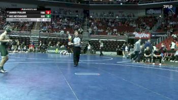 3A-113 lbs Cons. Round 2 - James Fuller, Fort Madison vs Ike Heysinger, Dubuque Hempstead