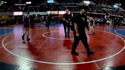 98 lbs Quarterfinal - Abel Haugen, Coyote Wrestling Club vs Tanner Myers, Thermopolis Wrestling Club