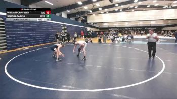 184 lbs Cons. Round 3 - Sergio Garcia, Messiah vs William Chrysler, New Jersey City University