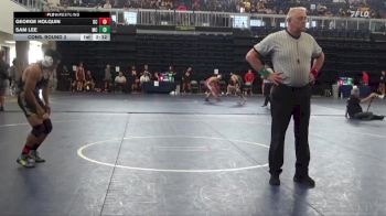 133 lbs Cons. Round 3 - Sam Lee, Moorpark College vs George Holquin, Delta College