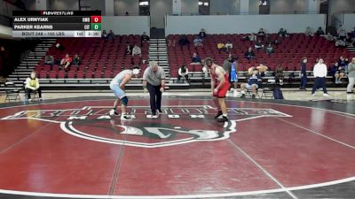 165 lbs Consi Of 8 #1 - Alex Urnyiak, Maryland vs Parker Kearns, The Citadel