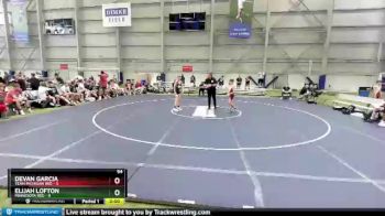 94 lbs Round 2 (8 Team) - Devan Garcia, Team Michigan Red vs Elijah Lofton, Minnesota Red