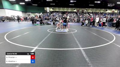 95 lbs Consi Of 16 #2 - Allie Procter, GA vs Gurleen Khattra, VA