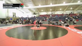 120 lbs 7th Place Match - Mathew Harris, Payson vs Hudson Bauerle, American Fork