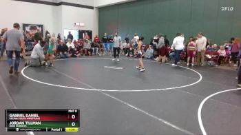 80 lbs Quarterfinal - Gabriel Daniel, Pelion Youth Wrestling vs Jordan Tillman, Dixie Hornets