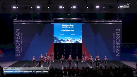 Obsidians Cheer Heidelberg e.V. - Obsidian Fire [2026 IASF L3 - U16 Day 2] 2026 The European Summit