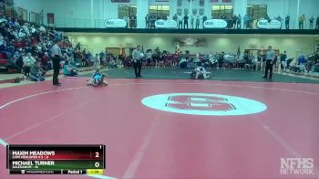 120 lbs Finals (8 Team) - Michael Turner, Salesianum vs Maxim Meadows, Cape Henlopen H S