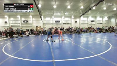 153 lbs Quarterfinal - Luke Henry, OH vs Vinny DiVello, VA