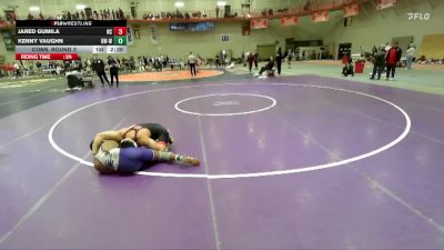 174 lbs Cons. Round 3 - Jared Gumila, North Central vs Kenny Vaughn, Wisconsin-Whitewater