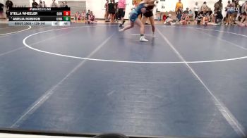 129-141 lbs Cons. Round 2 - Amelia Robison, Unattached vs Stella Wheeler, Ozark Wrestling Club