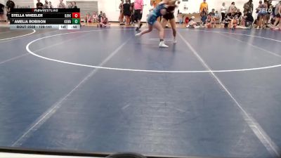 129-141 lbs Cons. Round 2 - Amelia Robison, Unattached vs Stella Wheeler, Ozark Wrestling Club