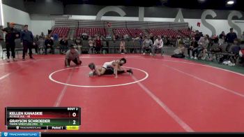 65 lbs Round 1 (8 Team) - Kellen Kanaskie, M2 Blue (NJ) vs Grayson Schroeder, Thorn Wrestling (MN)