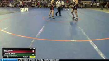 195 lbs Champ. Round 1 - Ben Nagel, Bismarck vs John Bjerke, Grand Forks Red River