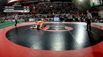 4A 144 lbs 5th Place Match - Jett Atchley, Teton vs Jake Swann, Fruitland