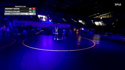 170 lbs Cons. Semi - Rickelle Collins, Carbon Wrestling Club vs Destiney Pelton, Shootbox Wrestling Club