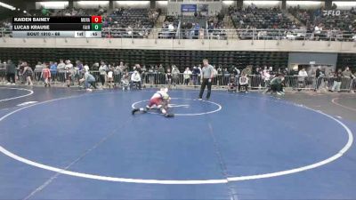 66 lbs Semifinal - Kaiden Bainey, Morann vs Lucas Krause, Fair Lawn