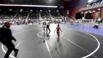 52 lbs Consi Of 8 #1 - Peyton Potter, Green River Grapplers vs Bowen Pollock, Eastside United WC