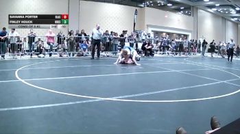123 lbs Consi Of 8 #2 - Emma Jampolsky, East Valley WC vs Finley Houck, Wrestling Rhinos (WA)